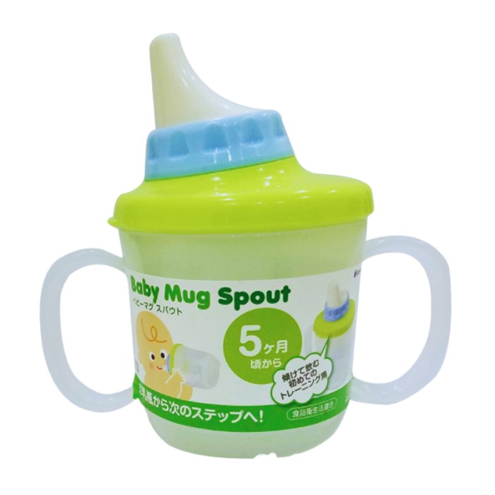 Cốc tập uống có tay cầm cao cấp Baby Mug Nhật Bản dành cho bé từ 5 tháng tuổi luvamo BN04