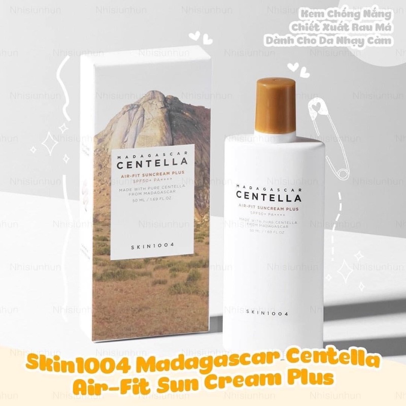 Kem chống nắng Skin1004 Madagascar Centella Airfit Sun Cream