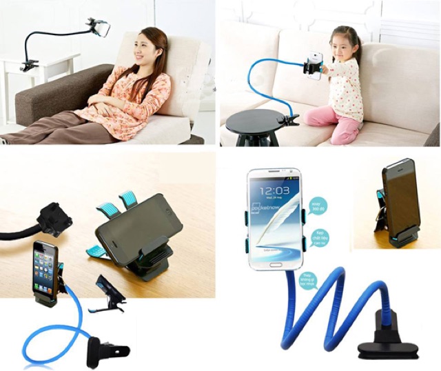 kẹp điện thoại đuôi khỉ xoay 360 (khomuare) | BigBuy360 - bigbuy360.vn