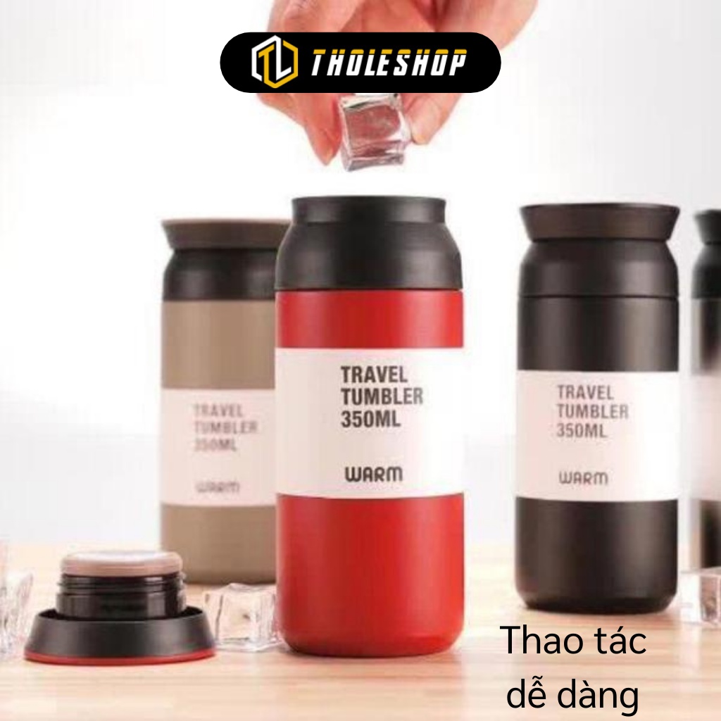 Bình Giữ Nhiệt - Cốc Cafe Giữ Nhiệt 304 Warm 350ml Sang Trọng, Tinh Tế 9327