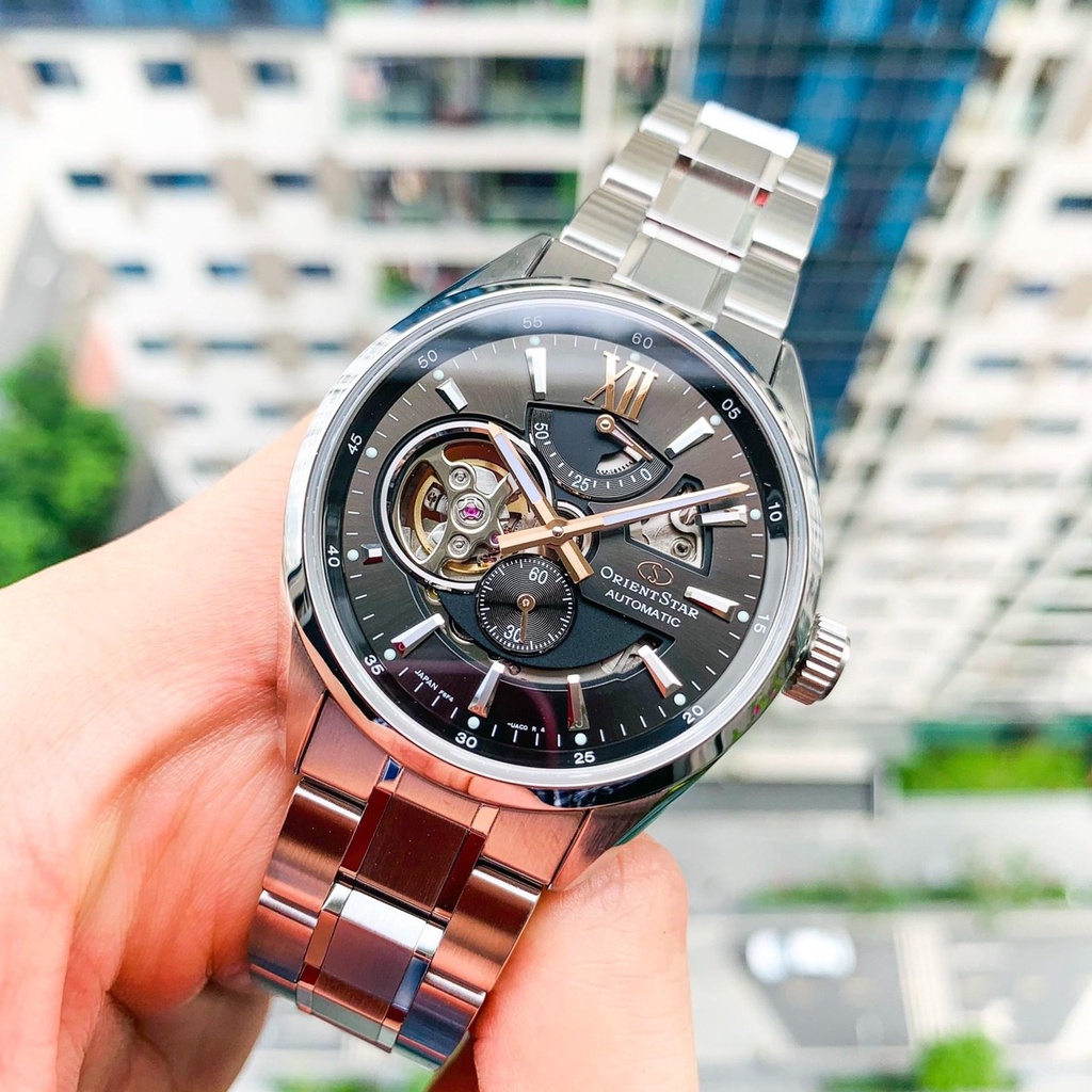 Đồng hồ nam Orient Star Joker Skeleton Gray RE-AV0004N chính hãng tại 1959watchluxury