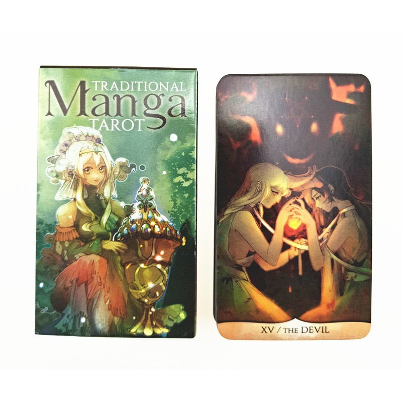 [Size Gốc] Bộ bài Traditional Manga Tarot G4