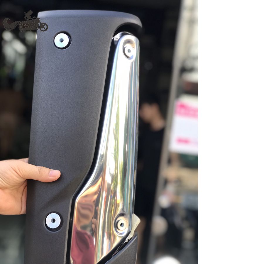 Ốp Pô SH 300i Cho Phiên Bản SH 2020. Hàng Bảo Hành Chính Hãng Zhi.Pat Cam Kết Chất Lượng. Chất Liệu Inox Cao Cấp