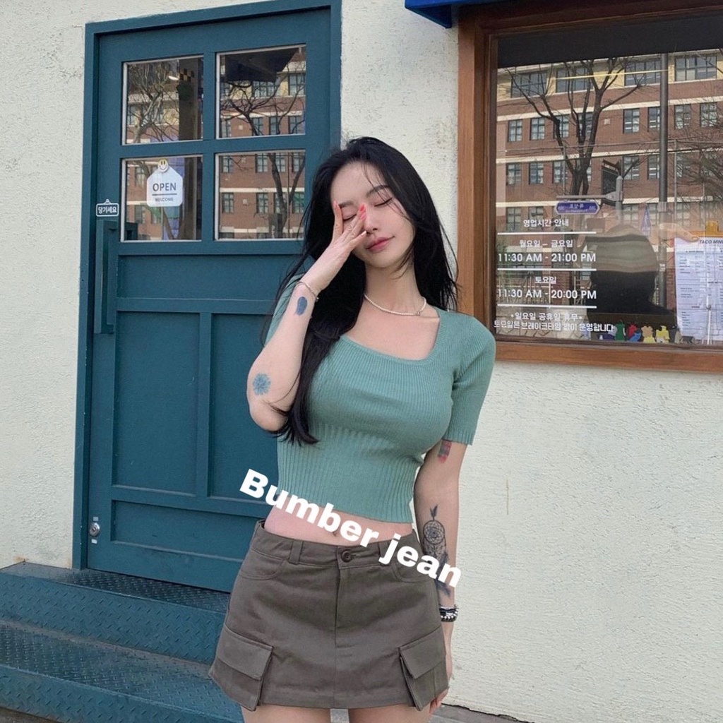 Chân váy kaki y2k túi hộp form A (có lưng thấp, lưng cao, dáng ôm) ullzang hàn hottrend 2022 | BigBuy360 - bigbuy360.vn