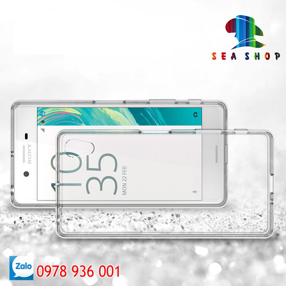 [TẶNG CƯỜNG LỰC]Ốp lưng Sony Xperia XA - F3316 silicon trong suốt