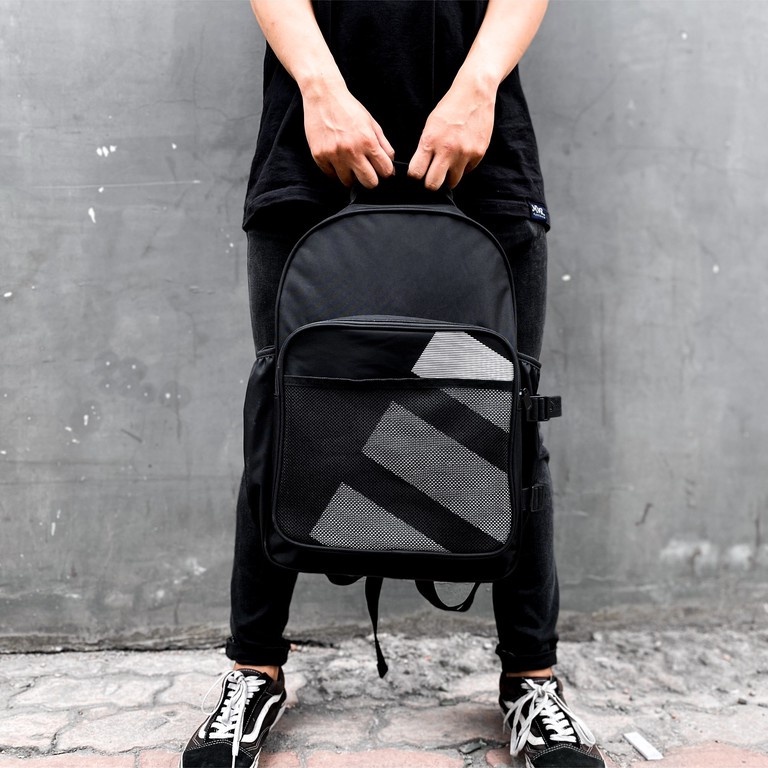 Balo đi học nam nữ nhiều ngăn unisex phong cách ulzzang đựng laptop chất vải cao cấp đẹp chống nước EQT - shopbalotui