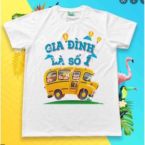 Áo thun nhóm, đồng phục gia đình, áo teambuilding đồng phục đi biển công ty, xưởng áo thun giá rẻ