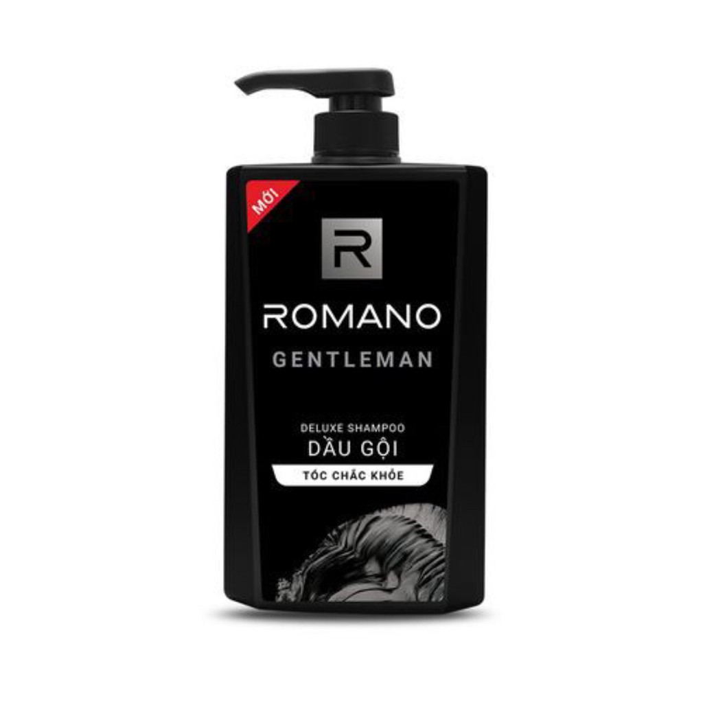 Combo Romano Gentleman  : Dầu gội 650g, sữa tắm 650g, xịt 150ml, lăn 50ml