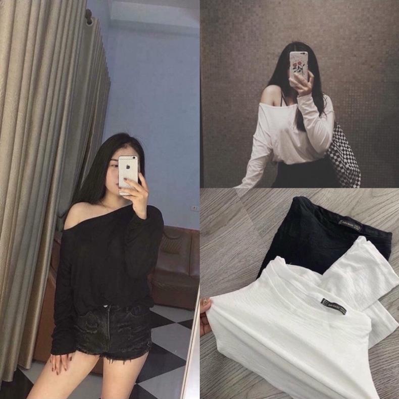 🌸 Áo phông giấy mỏng dáng suông ôm bánh bèo tiểu thư ulzzang sexy HOT 🌸 !