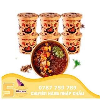Miến chua cay trùng khánh - 1 thùng 6 hộp miến 102gr