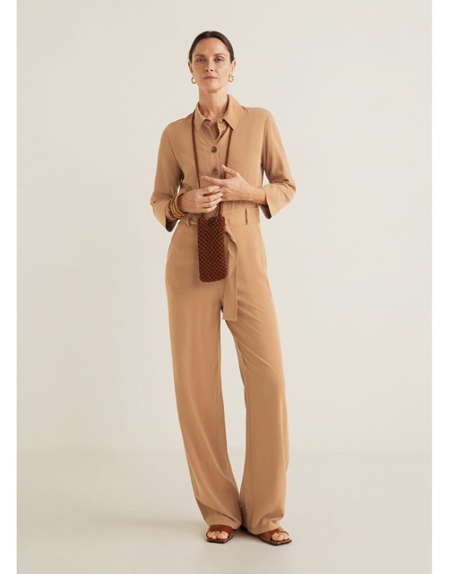 Jumpsuit dài Mango auth