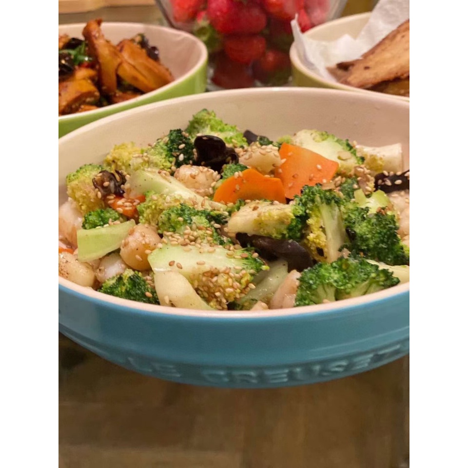 Đĩa sâu lòng le creuset 20cm đĩa sâu dùng decor trang trí bàn ăn đựng các món salad, món xào đẹp mắt tăng vị giác món ăn