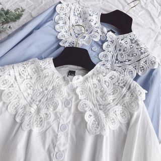 ÁO SƠ MI CỔ REN