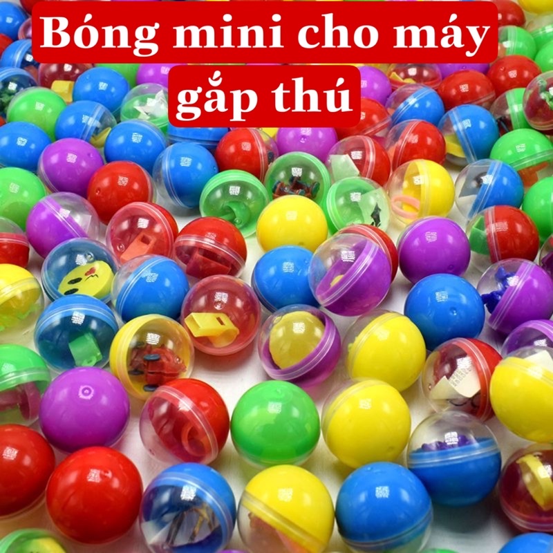 Bóng mini cho máy gắp thú có quà bên trong bóng