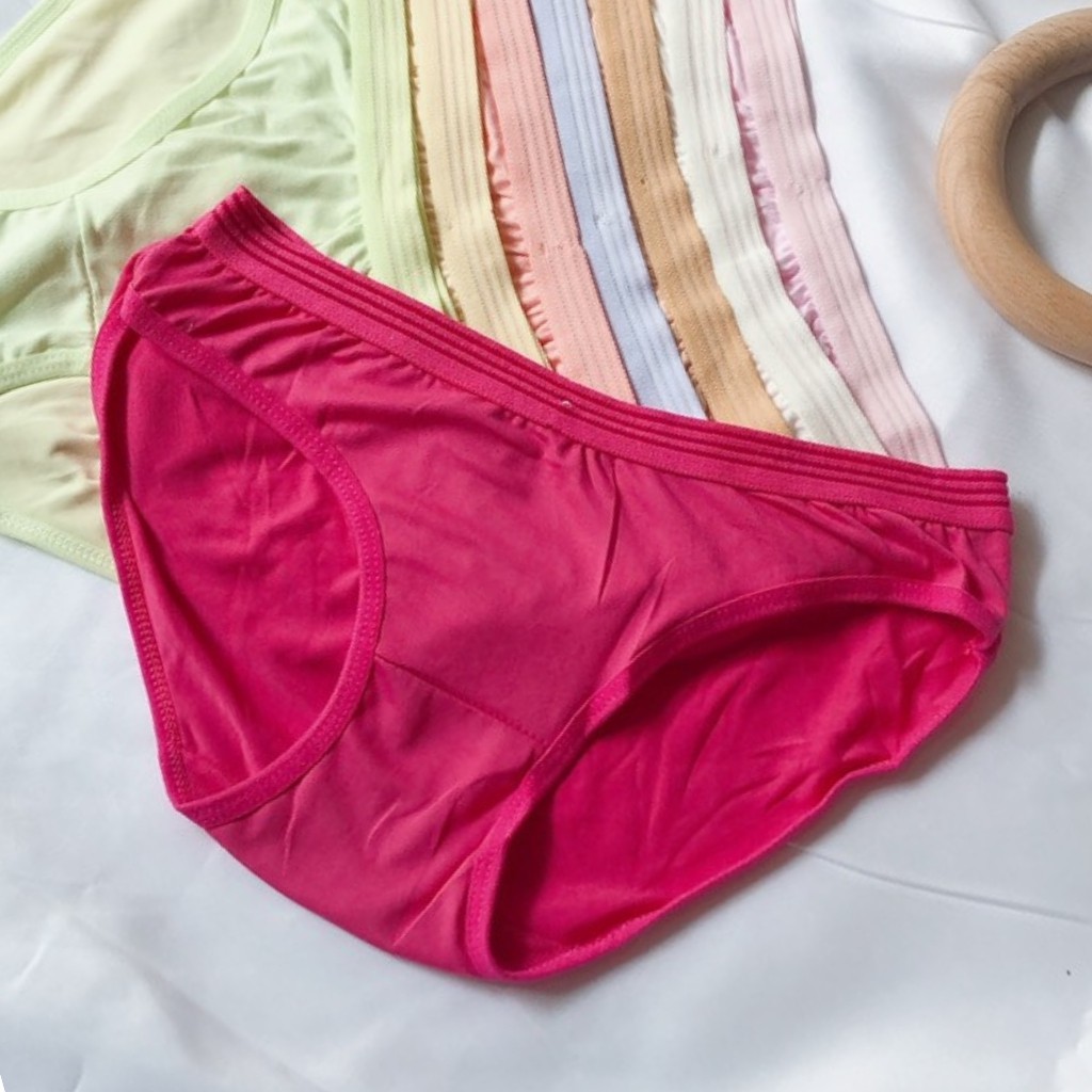 Quần Lót Cotton Thái _ Chất Cotton Mền Mịn Thoáng Khí Thoát ẩm Co Giãn Tốt _ Ảnh Thật