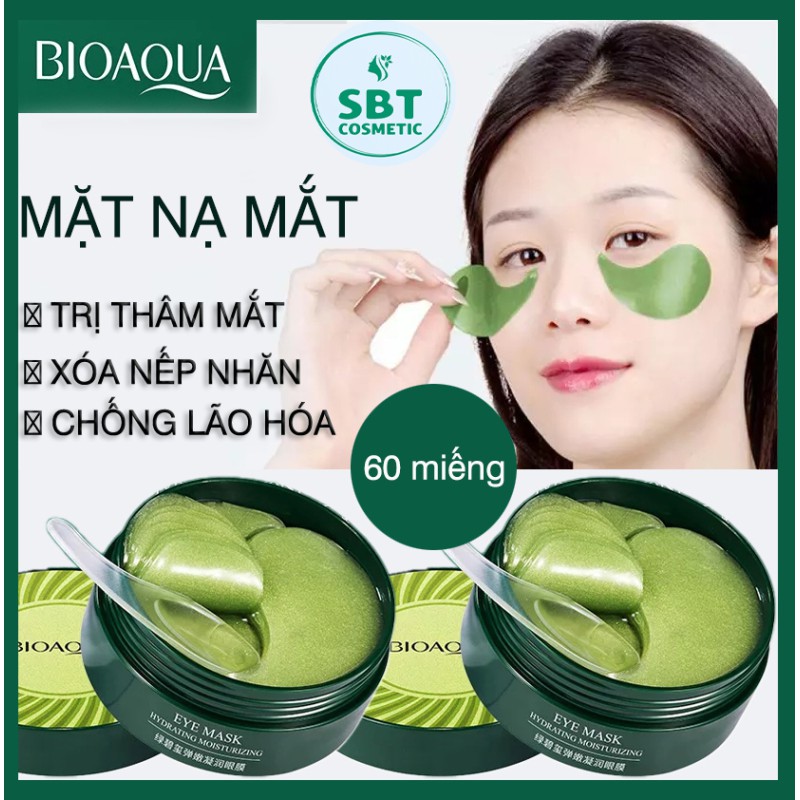 HỘP 60 MIẾNG MẶT NẠ MẮT BIOAQUA