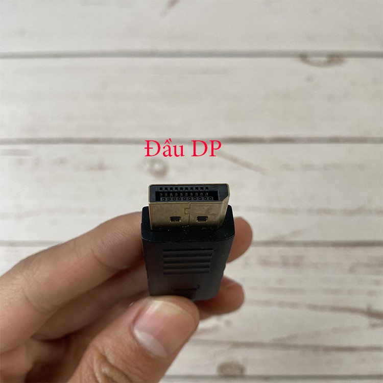 [Mã ELORDER5 giảm 10k đơn 20k] Cáp chuyển đổi Displayport to HDMI, mini Displayport to HDMI Màu Đen Cao Cấp