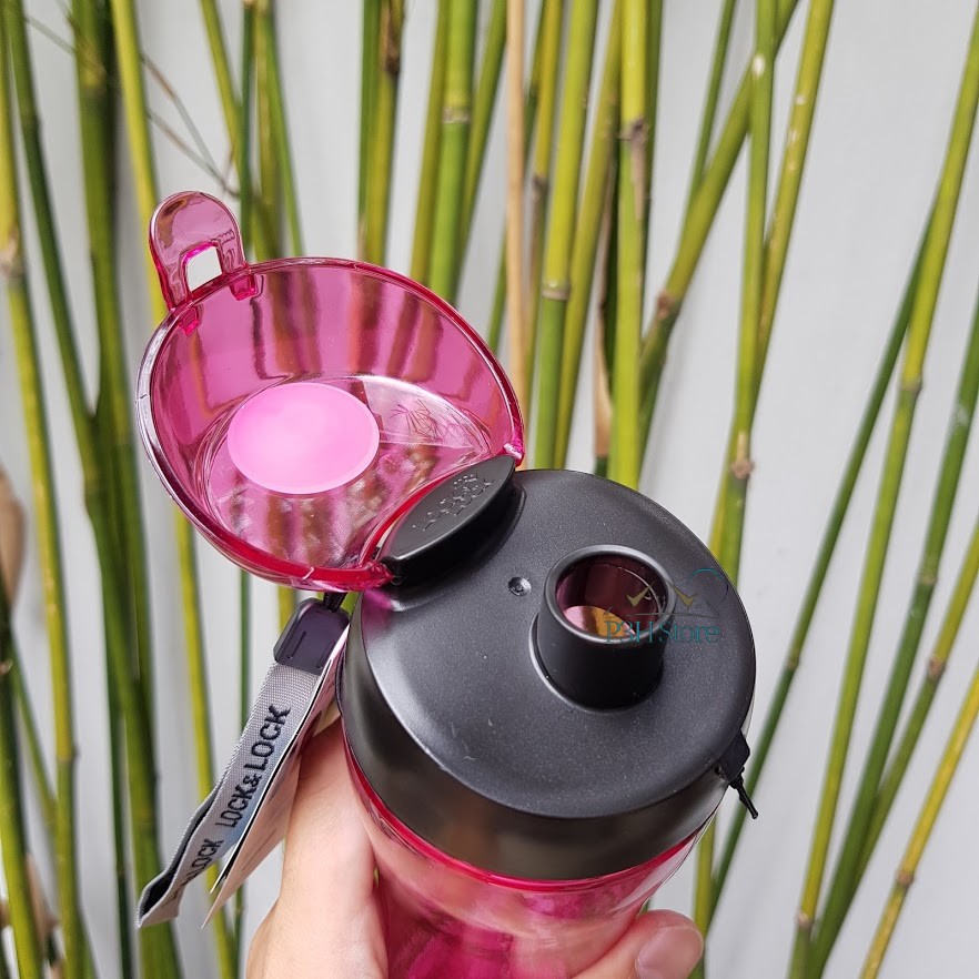 [Có Video] Bình nước nhựa Tritan Lock&amp;Lock Spout Bottle 550ml 650ml ABF638 ABF639