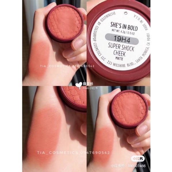 Má hồng Colourpop Between the sheets, She’s in bold, Over dramatic, Drop of a hat | BigBuy360 - bigbuy360.vn