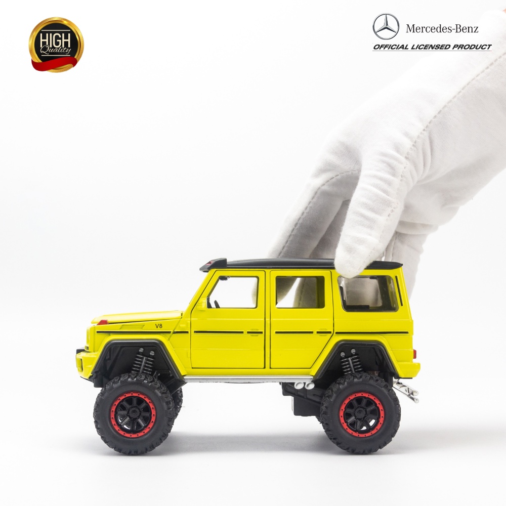 Xe mô hình Mercedes Benz Brabus G700, G63 AMG 6x6, Maybach G650 1:32