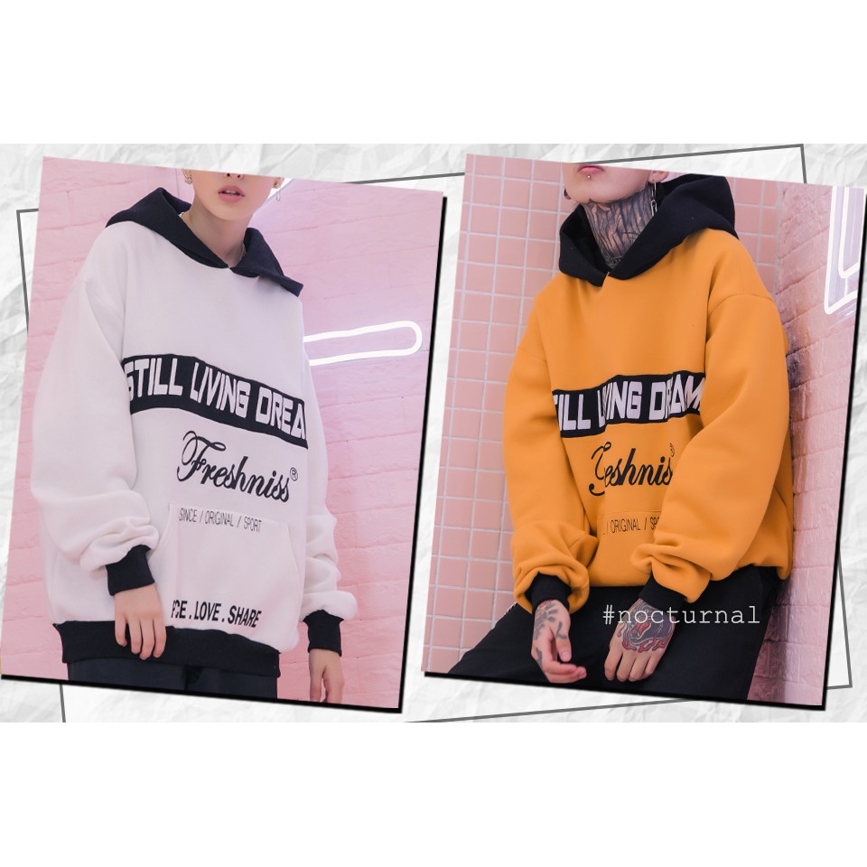 Áo Hoodie Still Living Dream Nocturnal Nam Nữ Cặp Đôi Unisex Phong Cách Dạo Phố Sài Gòn Ulzzang 2021 | BigBuy360 - bigbuy360.vn