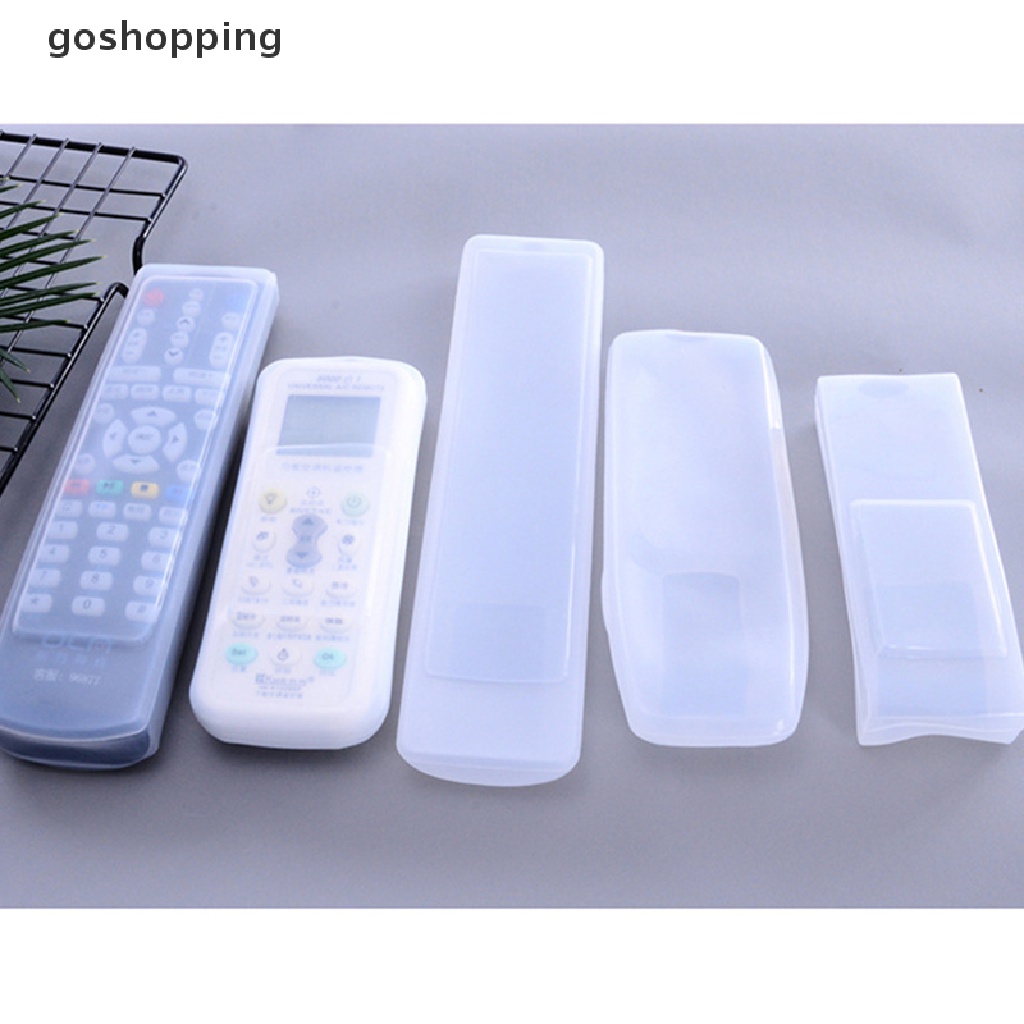 Túi Silicone Đựng Điều Khiển TV / Điều Hòa Chống Bụi 4 Kiểu Nhỏ Gọn