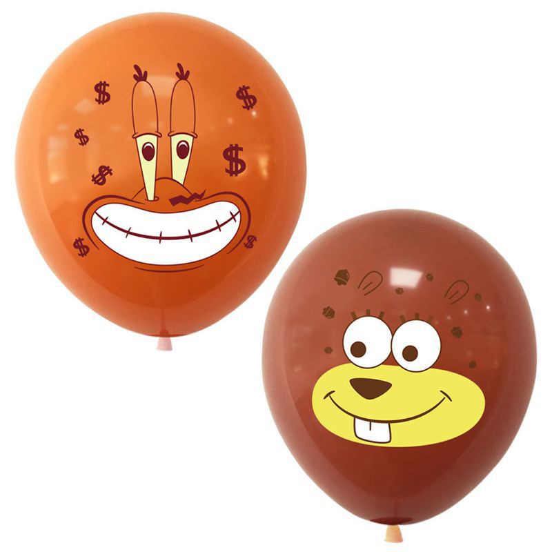 Bong Bóng Cao Su Hình Hoạt Hình Trang Trí Tiệc Cho Bé