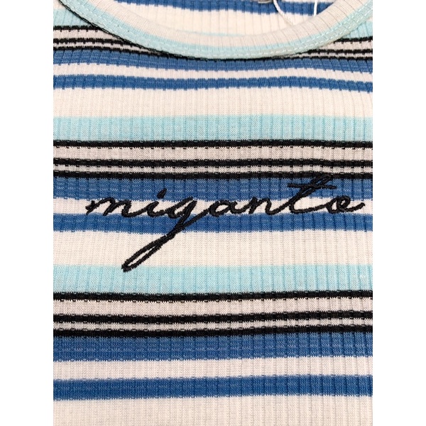 Áo Miganto Striped Croptop