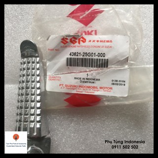 Cục nhôm gác chân sau bên phải cho Raider/ Satria Fi NHẬP KHẨU CHÍNH HÃNG SUZUKI INDONESIA