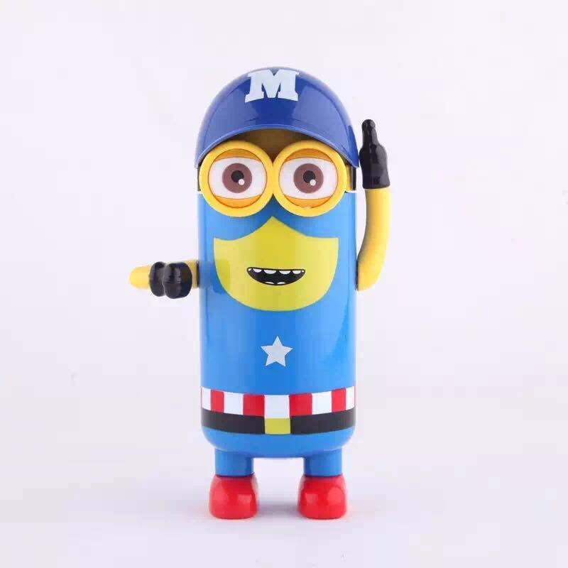Mới Bình Nước Giữ Nhiệt Bằng Thép Không Gỉ 304 Họa Tiết Minions Dễ Thương Dành Cho Các Bé