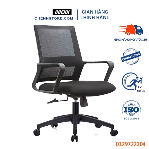Ghế xoay văn phòng bọc lưới cao cấp , ghế xoay lưới nâng hạ ngã lưng.