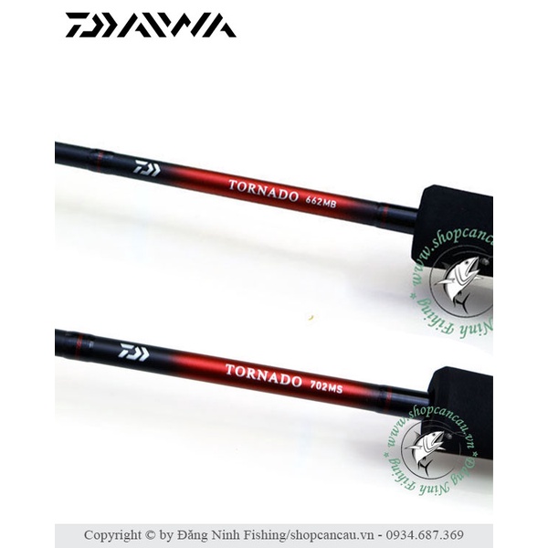 Cần lure Daiwa Tornado - hàng chính hãng Made in Việt Nam