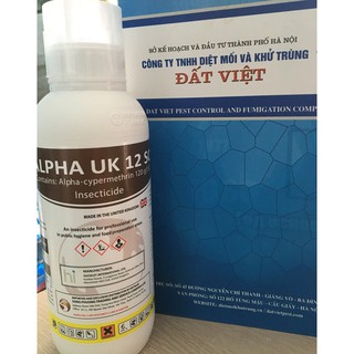 Thuốc diệt côn trùng cao cấp ALPHA UK 12SC nhập khẩu Anh Quốc chai 1L