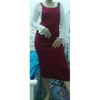 Thanh lý set váy yếm len dễ thương