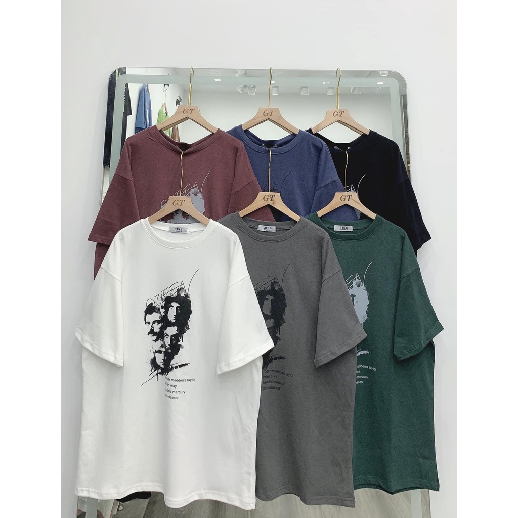 Áo Phông Unisex 3158 Nam Nữ Áo Thun Tay Lỡ Form Rộng Cotton Đẹp AO2