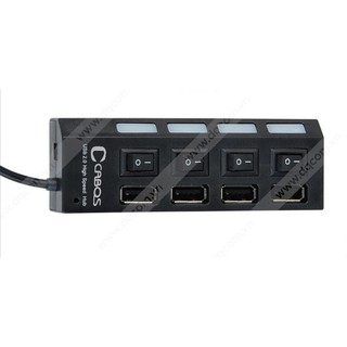 Hub USB 2.0 4 cổng có nguồn phụ
