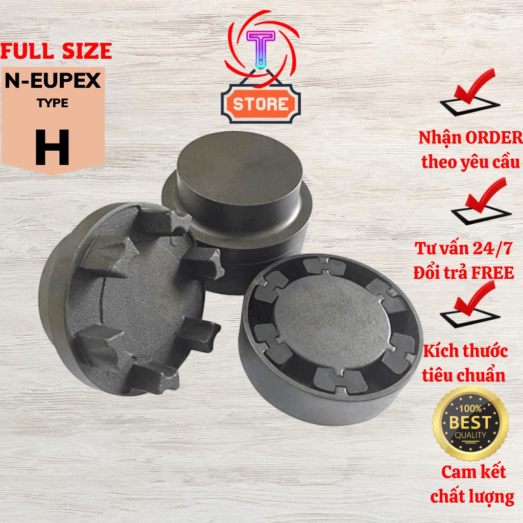 Cao Su Giảm Chấn Khớp Nối Flender N-Eupex Type H Full Size B80, B95, B110, B125, B140, B160