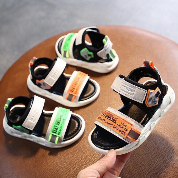 Sandal Trẻ Em Bé Trai Cực Phong Cách Đế Mềm Bé Từ 2 - 6 Tuổi