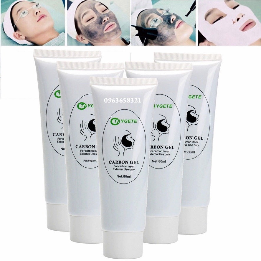 Than Carbon hoạt tính dạng Gel 80ml cho Trẻ hóa da, làm Trắng da, làm Sạch sâu, Dưỡng ẩm da mặt, chăm sóc da sâu