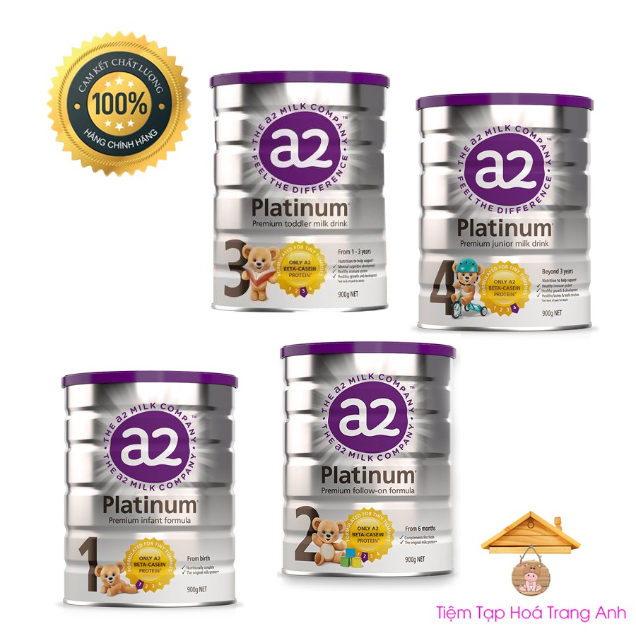 Sữa A2 Platinum 900g cho bé