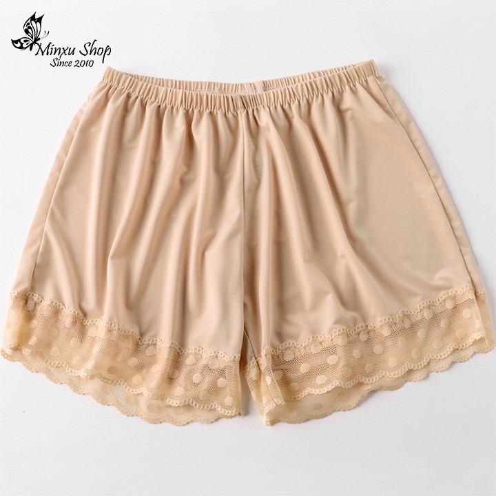 Quần đùi THUN LẠNH mềm mát hàng Quảng Châu, mặc ở nhà, đi ngủ, mặc trong váy bao sướng (QT)