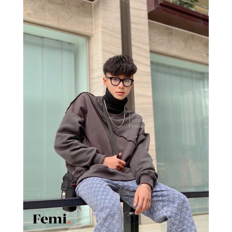 Gọng kính cận vuông Femi Brady chính hãng mắt kính cận nam nữ cao cấp | BigBuy360 - bigbuy360.vn