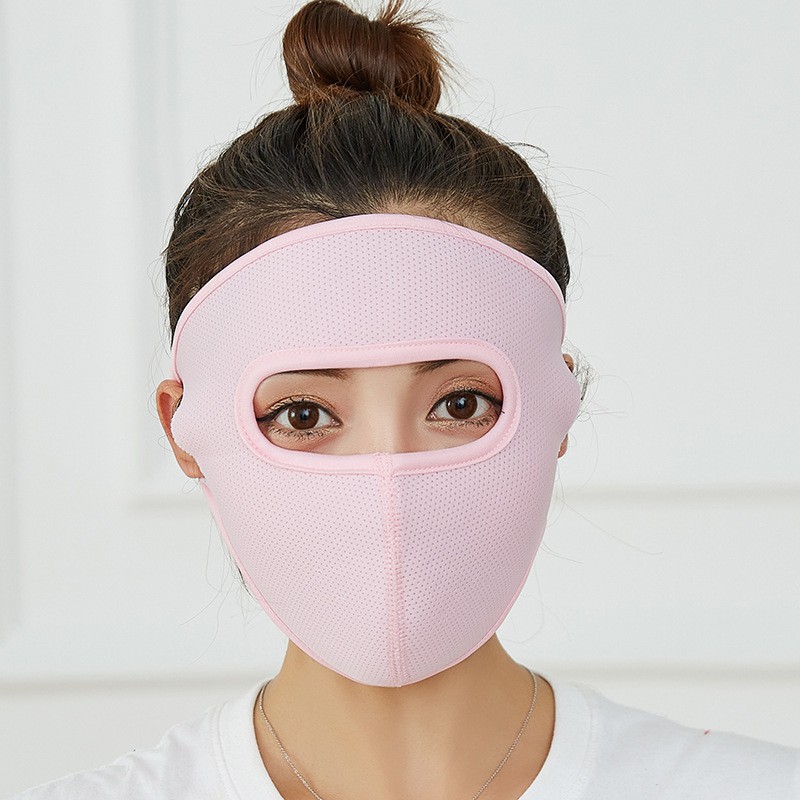 Khẩu trang Ninja 2 lớp vải cotton thông hơi che kín mặt chống nắng chống bụi nam và nữ