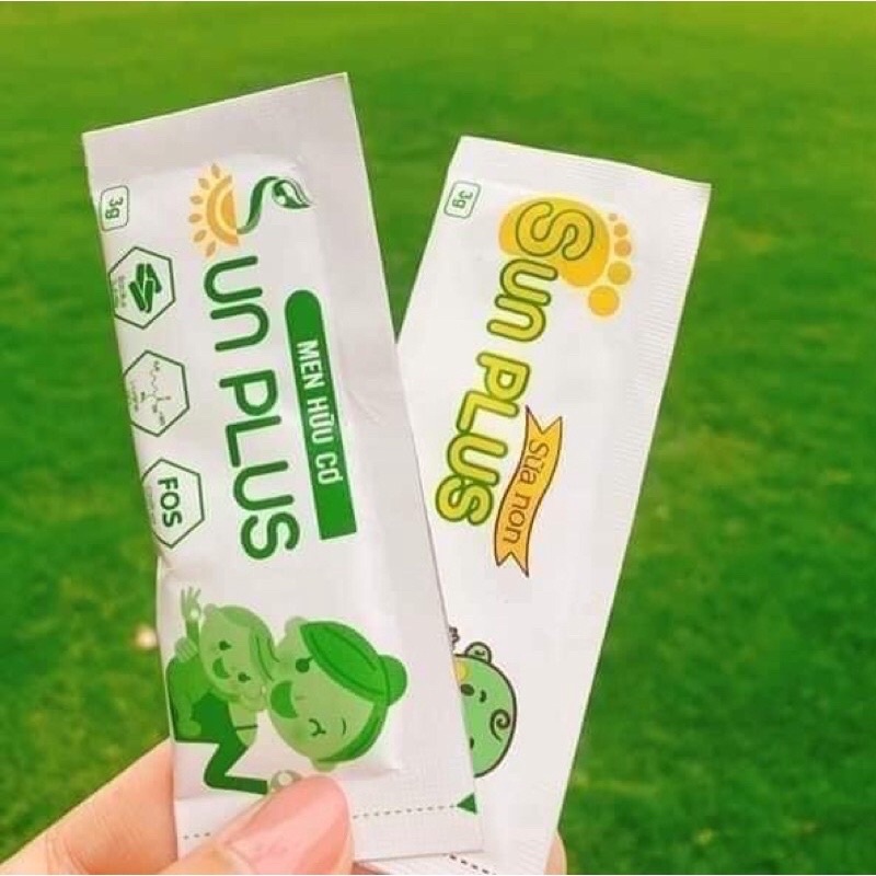 SỮA NON SUNPLUS + MEN HỮU CƠ SUNPLUS HẾT TÁO BÓN ỐM VẶT BIẾNG ĂN TĂNG SỨC ĐỀ KHÁNG