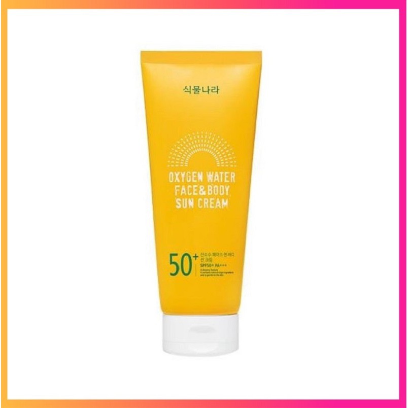 [ Hàng Mới ] Kem Chống Nắng Oxygen Water Face &amp; Body Sun Cream Hàn Quốc, Tuýp * 200ml, Giúp Bảo Vệ Da Khi Đi Nắng