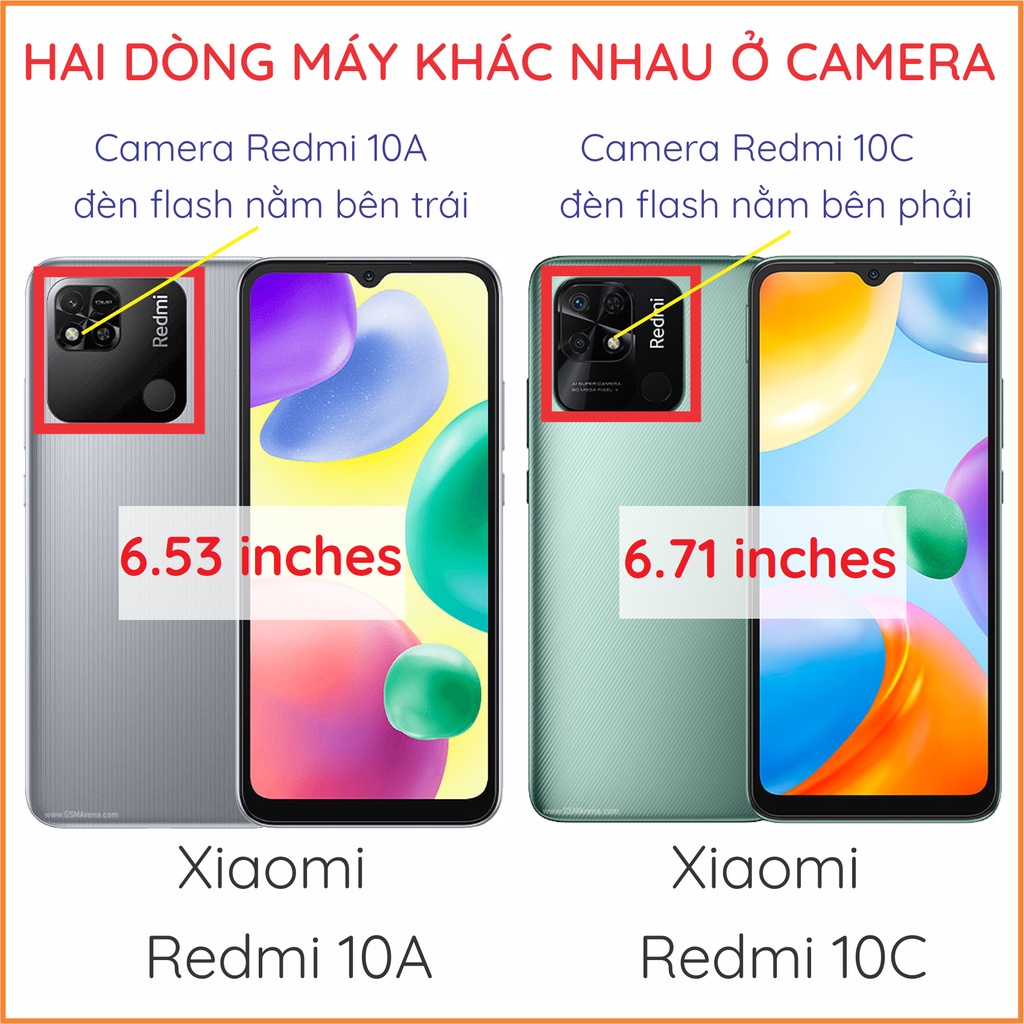 Dán bảo vệ camera Xiaomi Redmi 10C / Redmi 10A loại nano, ppf