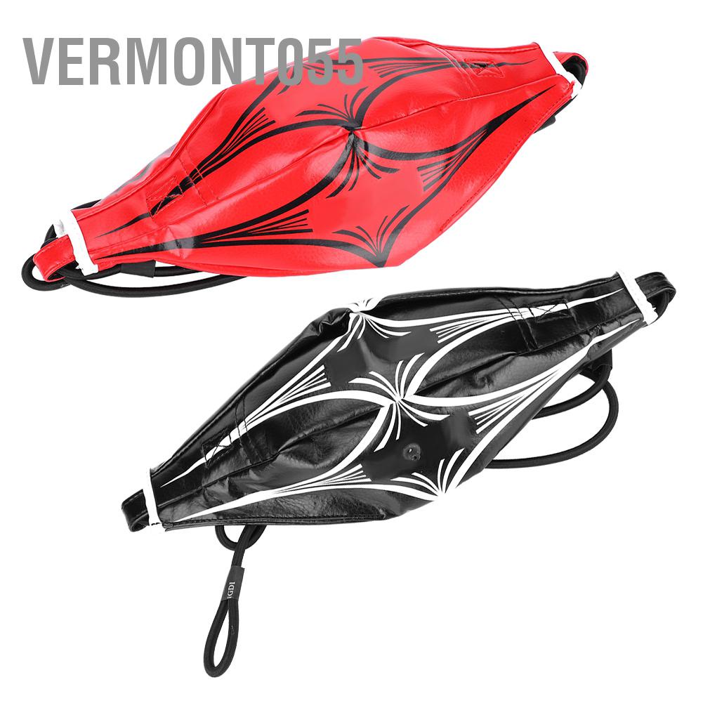 Vermont055 Vermont055 Huấn luyện quyền anh Bóng đá tốc độ da Double End Túi đựng MMA Hình quả lê Đồ chơi