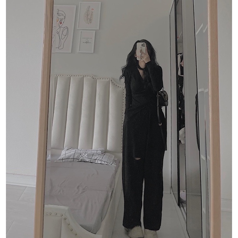  Áo len tăm cổ choker | BigBuy360 - bigbuy360.vn