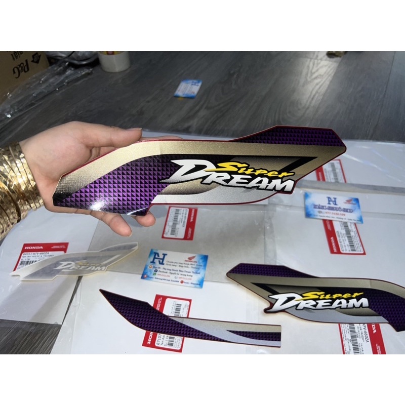 Tem supper dream đỏ 2004 chính hãng