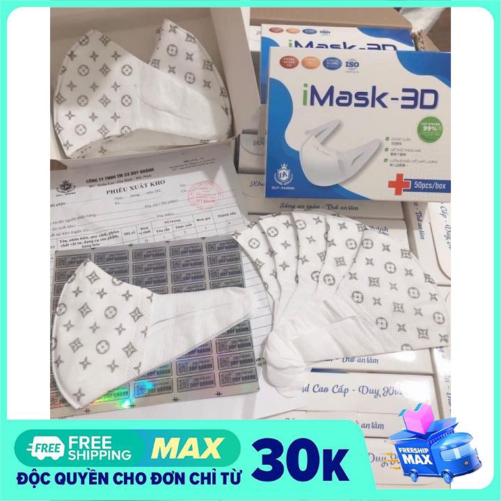 ⚡️Khẩu Trang 3D MASK Monji Chính Hãng Thời Trang⚡️Hộp 50 chiếc | BigBuy360 - bigbuy360.vn